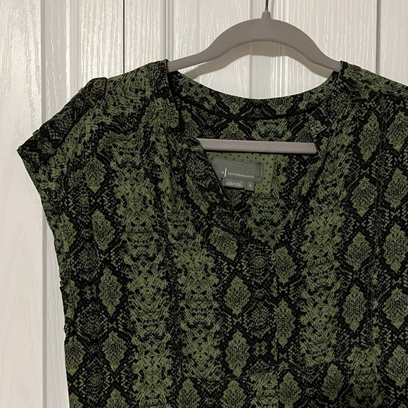 Green anthropology dress size small - Picture 3 of 3